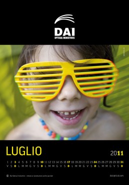 Dai Optical Industries, calendario 2011 - Mario Matera Group