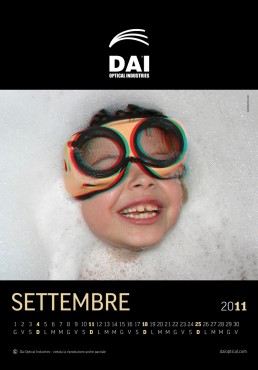 Dai Optical Industries, calendario 2011, settembre - Mario Matera Group