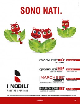 I Nobili finestre & persiane, advertising - Mario Matera Group