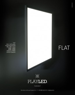 Playled, flat advertising - Mario Matera Group